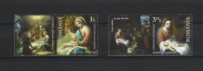 ROMANIA 2010 - CRACIUN, EMISIUNE COMUNA ROMANIA-VATICAN, VINIETA 2 - LP 1885f foto