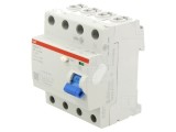 &Icirc;ntrerupător diferenţial 25A, 4 poli, 400VAC - RCD ABB