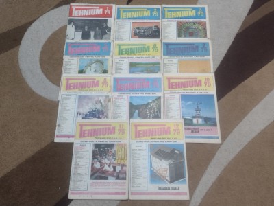 11 NUMERE REVISTA TEHNIUM &amp;#039;79 foto