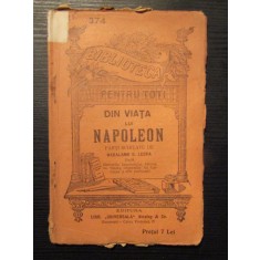Haralamb G.Lecca - Din viata lui Napoleon BPT 374