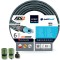 Furtun de gradina, antirasucire, 6 straturi, cu accesorii, 1/2", 25 m, Cellfast GartenVIP DiyLine