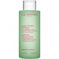 Clarins Cleansing Purifying Toning Lotion tonic pentru curățarea și ingrijirea tenului 400 ml