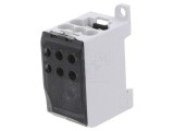 Bloc de distribuție 1 pistă 7 borne 32,4mm