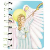 Cumpara ieftin Carnet cu spira Arhanghelul Gabriel, 7 x 10 cm, 75 foi veline