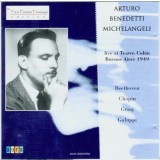 CD Arturo Benedetti Michelangeli &lrm;&ndash; live at Teatro Col&oacute;n, (SIGILAT) (M)