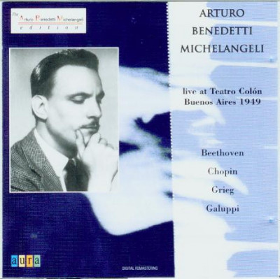 CD Arturo Benedetti Michelangeli &amp;lrm;&amp;ndash; live at Teatro Col&amp;oacute;n, (SIGILAT) (M) foto