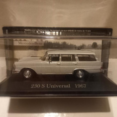 Macheta Mercedes Benz 230 S Universal - 1967 1:43 Deagostini Mercedes