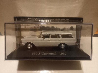Macheta Mercedes Benz 230 S Universal - 1967 1:43 Deagostini Mercedes foto