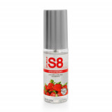 Lubrifianti cu arome - Stimul8 S8 Lubrifiant Sexual pe Baza de Apa cu Aroma de Capsuni 50 ml