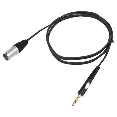 Cablu audio microfon XLR tata - JACK 6.35 tata 3m, BST foto