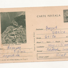 RF26 -Carte Postala- Pastravi din Lacul Zanoaga, circulata 1963
