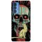 Husa compatibila cu Motorola Moto G22 model Evil cat, Silicon, TPU, Viceversa