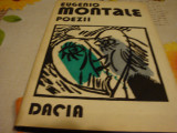 Eugenio Montale - Poezii - ed Dacia - 1988 - ilustratii I. H. Bugnariu