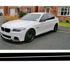 Stickere Laterale Negru Mat BMW Seria 5 F10 F11 (2011-up) M-Performance Design Performance AutoTuning