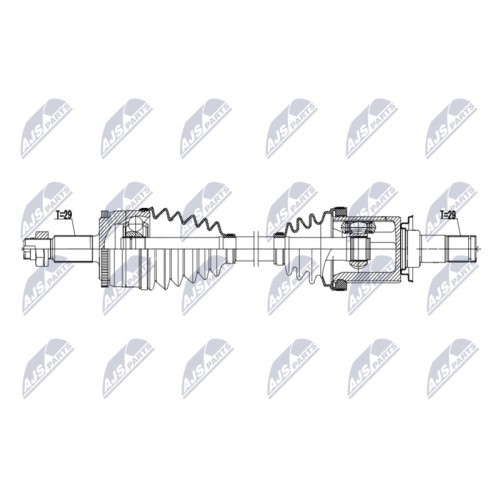 Planetara Land Rover Discovery 3 2.7td 20, Discovery 4 2.7td, 3.0td, 3.0sdv6 20, Range Rover Sport 2.7td, 3.0td 20, Fata, Stanga, CV Automata,