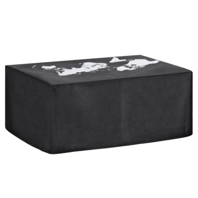 Husa pentru imprimanta HP OfficeJet 5232/OfficeJet 5230, Kwmobile, Negru/Alb, Textil, 52128.02 foto