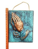 GOEBEL decor perete Maini Ruganduse dupa Albrecht Durer Germania 1958 teracota ceramica