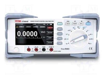 Multimetru de masă UNI-T LCD 4,3 60000 cifre cu iluminare foto