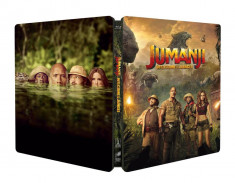 Jumanji: Aventura in jungla / Jumanji: Welcome to the Jungle - BLU-RAY 3D + 2D (Steelbook) Mania Film foto