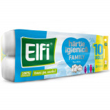 Cumpara ieftin Hartie Igienica Elfi Family Pure White, 10 Role/Bax, 3 Straturi, Hartie 3 Straturi, Hartie Igienica de Toaleta, Hartie Igienica 3 Straturi, Hartie Elf