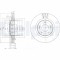DELPHI BG4038C Disc frana