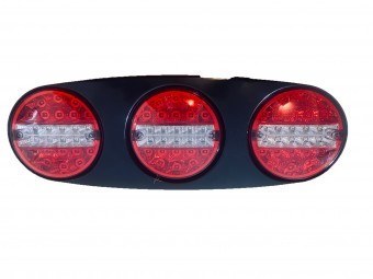 Stop spate LED 3 Hamburgher 24V foto