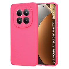 Husa silicon Xiaomi Redmi Note 15 Pro+ 5G Asteroid GSM SoftFlex, fucsia