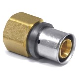 Cuplaj Presfitting 26 x 3 mm, 1&quot; IG, Certificat DVGW pentru instalații sanitare
