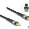 Cablu USB 2.0 type C PD 3.0 100W E-Marker T-T 3m brodat Negru, Delock 80765