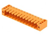 Regletă de conexiuni deconectabilă 12 piste 3,5mm tată