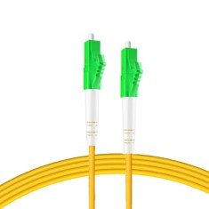 Set 5 cabluri de corectie fibra optica simplex LC/APC la LC/APC 10Gtek, 9/125&mu;m, 1,5 m
