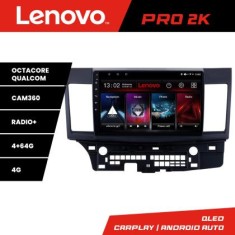 Navigatie Mitsubishi Lancer Lenovo Kit-037 8 core QLED 2K 4+64 360 Android Waze USB Navigatie Internet Youtube Radio CarStore Technology