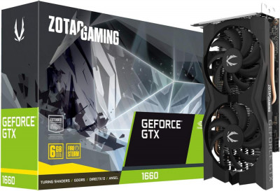 Placă grafică pentru jocuri ZAC Gaming GeForce GTX 1660 6GB GDDR5 pe 192 biți, s foto