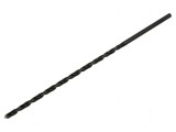 Burghiu pentru metal &Oslash; 4mm L 175mm oțel rapid HSS