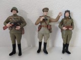 Lot 3 figurine Eaglemoss, soldati, 12cm