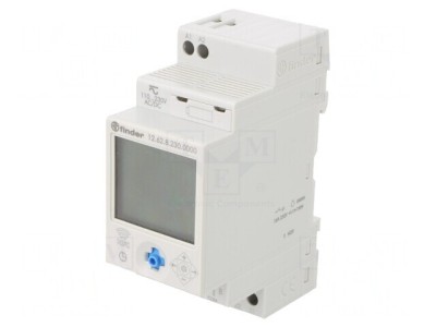 &amp;Icirc;ntrerupătoare cu Temporizator 1min-7zile DPDT IP20 foto