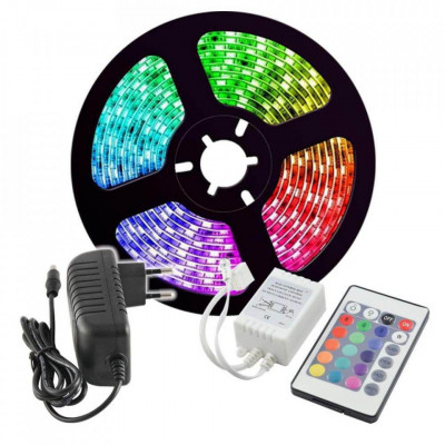 RGB BAGRA LED 60 SMD5050, 5M SET VIVALUX foto