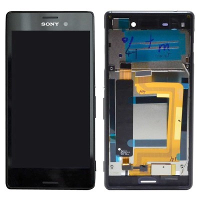 Display Sony Xperia M4 Aqua Dual Sim negru foto