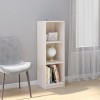 VidaXL Bibliotecă/Separator cameră, 36x33x110 cm, lemn masiv pin 809937