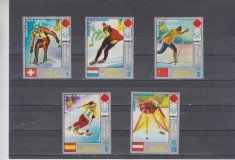 A12 S5 5 - Timbre foarte vechi - Guineea Ecuatoriala - JO iarna Saporo 1972