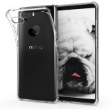 Husa pentru ZTE Nubia Z18 mini, Silicon, Transparent, 46281.03, Carcasa, Kwmobile