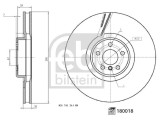 FEBI BILSTEIN 180018 Disc frana