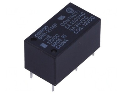 Releu Electromagnetic 12VDC SPST-NO/SPST-NC foto