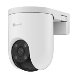 Cumpara ieftin Camera IP PT, 8MP, Wi-Fi, lentila 4mm, Audio bidirectional, IR 30m, SDcard, Color 24/7 - EZVIZ CS-H8c-8MP