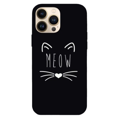 Husa compatibila cu Apple iPhone 12 model Meow, Silicon, TPU, Viceversa foto