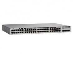 SWITCH CISCO, porturi Gigabit x 48, SFP x 4, managed, rackabil, carcasa metalica, &quot;C9200L-48P-4X-E&quot; (timbru verde 2 lei)