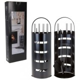 Home&amp;Styling Set de ustensile pentru șemineu, negru, metal 424357