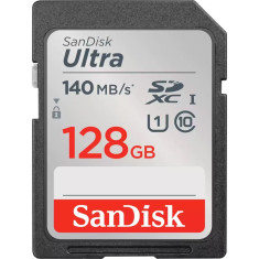 Card de memorie SanDisk Ultra microSDXC, 128GB, 140MB/s, Class 10 UHS-I