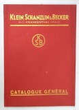 KLEIN , SCHANZLIN und BECKER , CATALOG AL FABRICII DE POMPE , TEXT IN LIMBA FRANCEZA , 1929