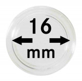 Capsule pentru monede - 10 buc. in cutie - 16 mm dimensiune intrare